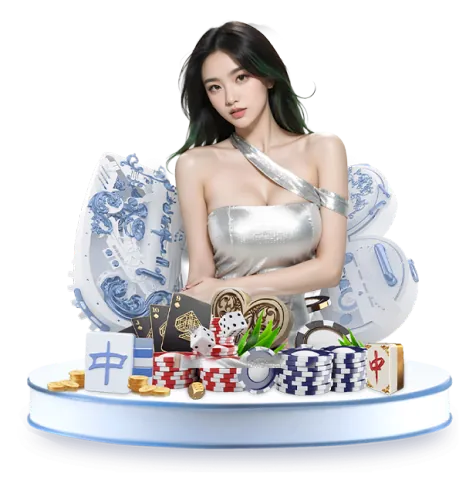 Bàn chơi Blackjack trực tiếp với dealer chia bài và chip cược